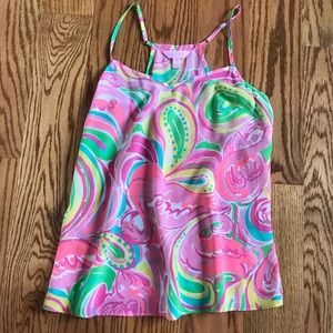 Lilly Pulitzer Dusk tank top All Nighter shirt XS
